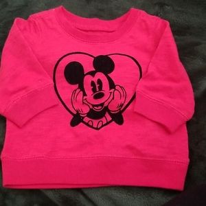 GAP baby Mickey Sweater 0-3 months